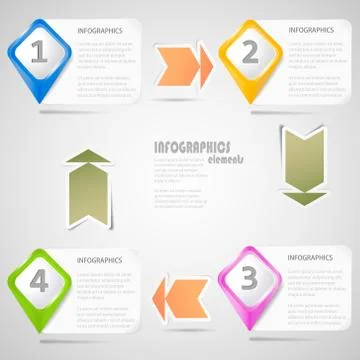 Original Infographics Elements Stock Illustration
