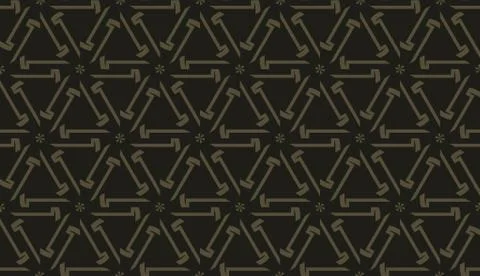 Original interior background in triangles style. Vector illustration. For mod Stock Illustration