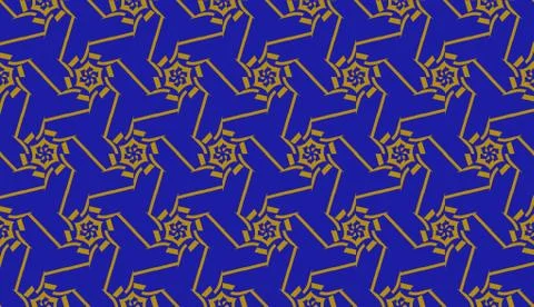 Original interior background in triangles style. Curved line. Vector illustra Stock Illustration