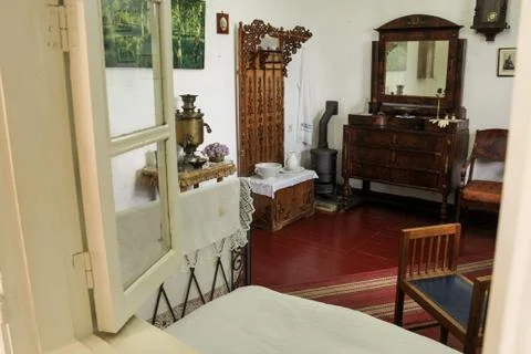 The original interior of Chekhov. Stock Photos