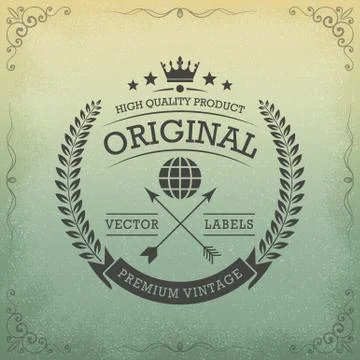 Original logo concept Stock Illustration