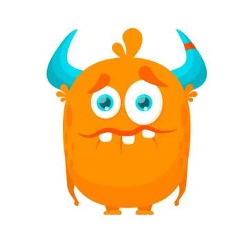 Original monster character Stock Illustration