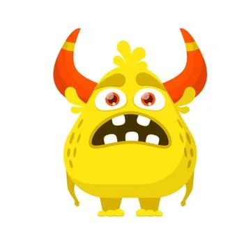 Original monster character Stock Illustration