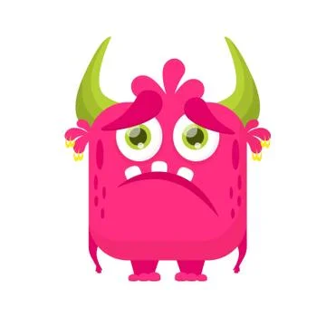 Original monster character Stock Illustration