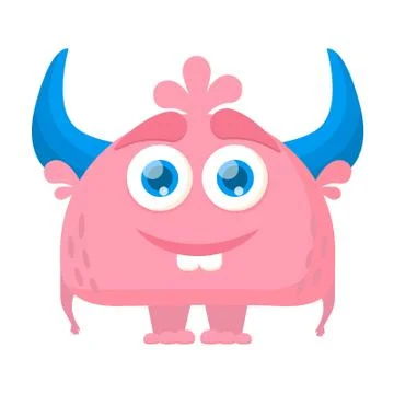 Original monster character Stock Illustration