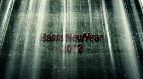 Original new year Video stock 8981709