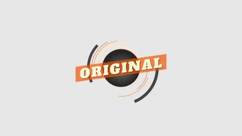 Original orange stamp Stockbeeldmateriaal 238448451