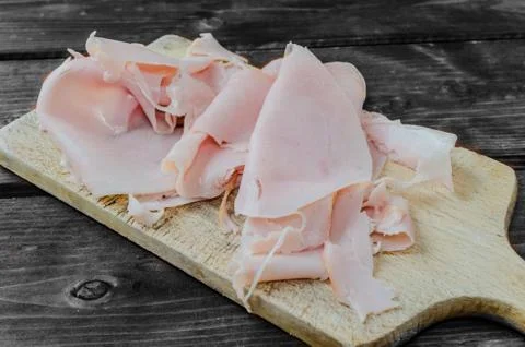 Original prague ham Stock Photos