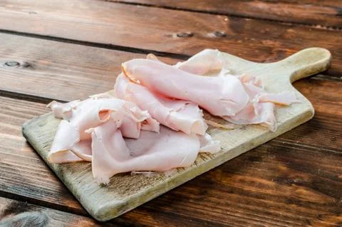Original prague ham Stock Photos