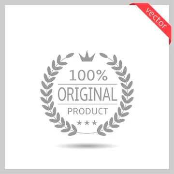 Original product icon Stock Illustration