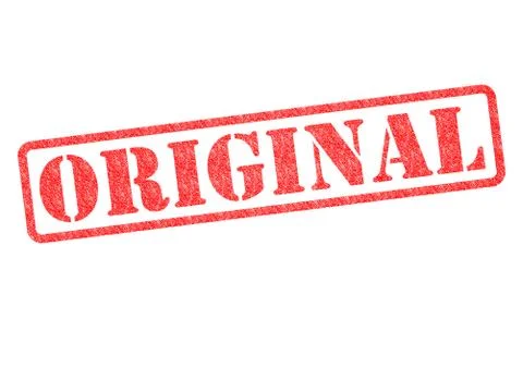 ORIGINAL rubber stamp 스톡 일러스트