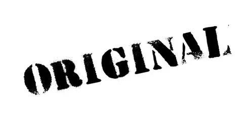 Original rubber stamp Stock Illustration