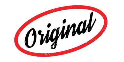 Original rubber stamp Stockillustratie