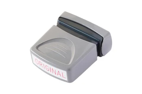 Original rubber stamp isolate on white background Stock Photos
