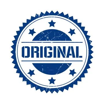 Original rubber stamp original vector. Stock Illustration