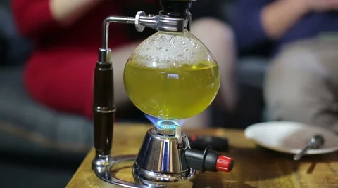 The original serving of green tea Stock Footage 68261117