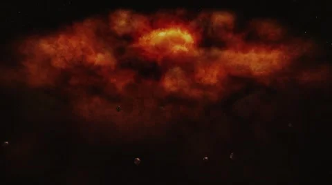 The original of the solar system Video stock 53370611