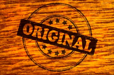 Original stamp Stock Illustration