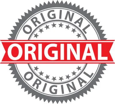 Original stamp, original badge, vector illustration Stock Illustration