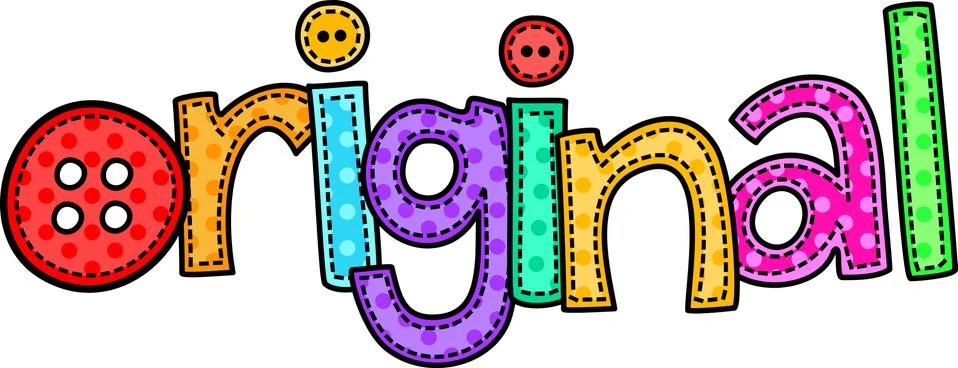 Original Stitch Text Stock-Illustration