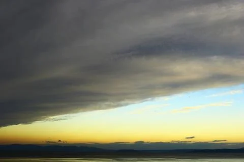 Original sunset sky Foto stock