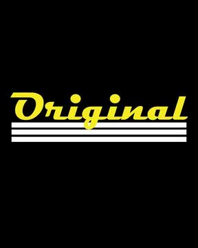 Original-yellow Stock Illustration