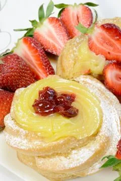 Original zeppole Stock Photos