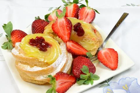 Original zeppole Stock Photos