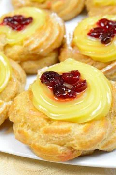 Original zeppole Stock-Fotos