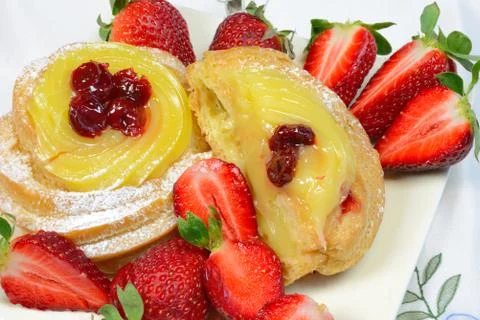 Original zeppole Foto stock