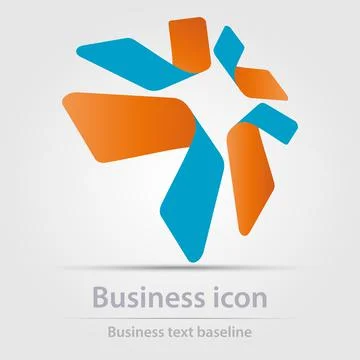 Originally designed vector  color business icon Stock Illustration