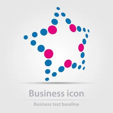 Originally designed vector  color business icon Stock Illustration
