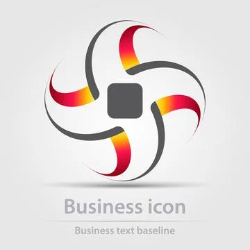 Originally designed vector  color business icon Stock Illustration