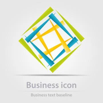 Originally designed vector  color business icon Stock Illustration