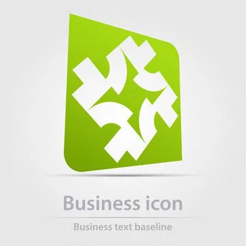 Originally designed vector  color business icon Illustrazione stock