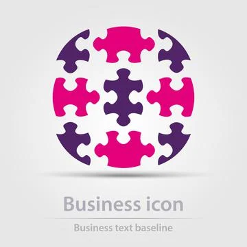 Originally designed vector  color business icon Stock Illustration