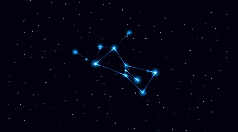 Orion Constellation Stock Footage 37614244