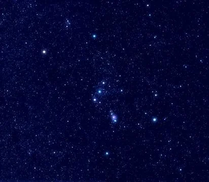 Orion constellation Stock-Illustration