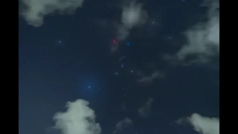 Orion Constellation Timelapse Stock Footage 294408105