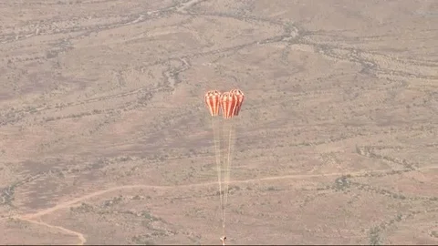 Orion Drop Test in Yuma - 2012 動画素材 95145695