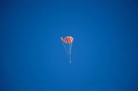 An Orion parachute development test takes place at U.S. Army Yuma Proving Ground Photos