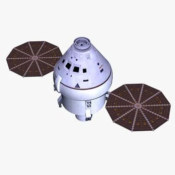 Orion Space Capsule 3D Model