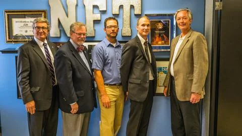 The Orion team visits Paradigm, a precision parts manufacturer in Stock Photos