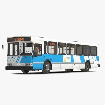 Orion V Transit Bus 3D Model