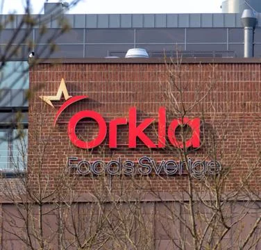 Orkla Foods Sverige logotype Stock Photos