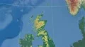 Orkney Islands - Scotland (United Kingdom) extruded. Bumps shaded 4k or 4k+ Resolution