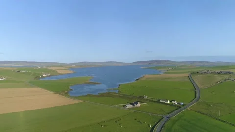 Orkney meadows Stock Footage 219809182