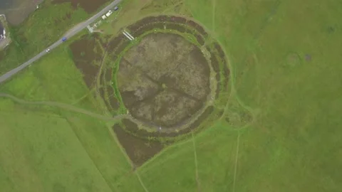 Orkneys Neolithic Ring of Brodgar Video stock 176271735