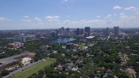 Orlando Aerial Stock Footage 74586499