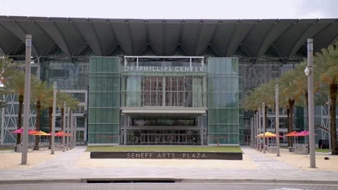 Orlando Dr. Phillips Center for the Performing Arts 4 Stock Footage 276994016
